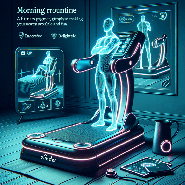fais moi une image pour cet article : Vous cherchez une façon innovante et agréable de commencer votre journée ? Ne cherchez plus ! Avec ZFIELD DUAL de ZIMMER, réveillez vos muscles en douceur tout en vous amusant. Cet appareil révolutionnaire allie technologie avancée et plaisir, pour transformer votre routine matinale en un moment de bonheur et d’énergie. Préparez-vous à découvrir une nouvelle façon de dynamiser votre corps et votre esprit, le tout avec style et simplicité.